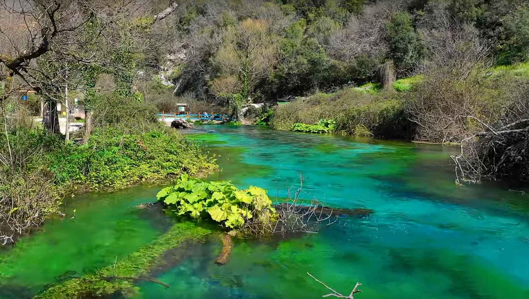 National Park of Blue Eye and The Fortress of Lekuresi