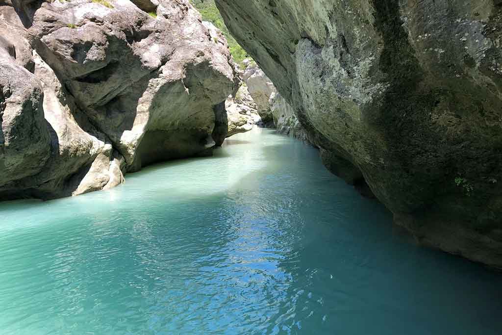 Erzeni River Canyon