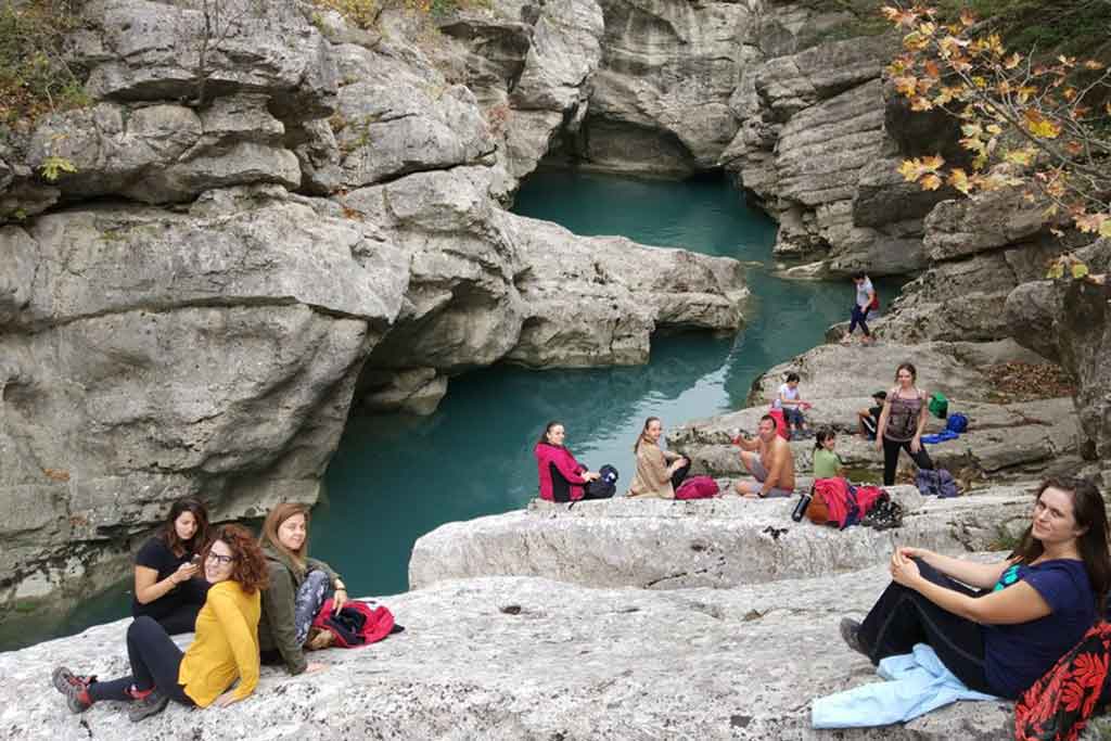 Erzeni River Canyon