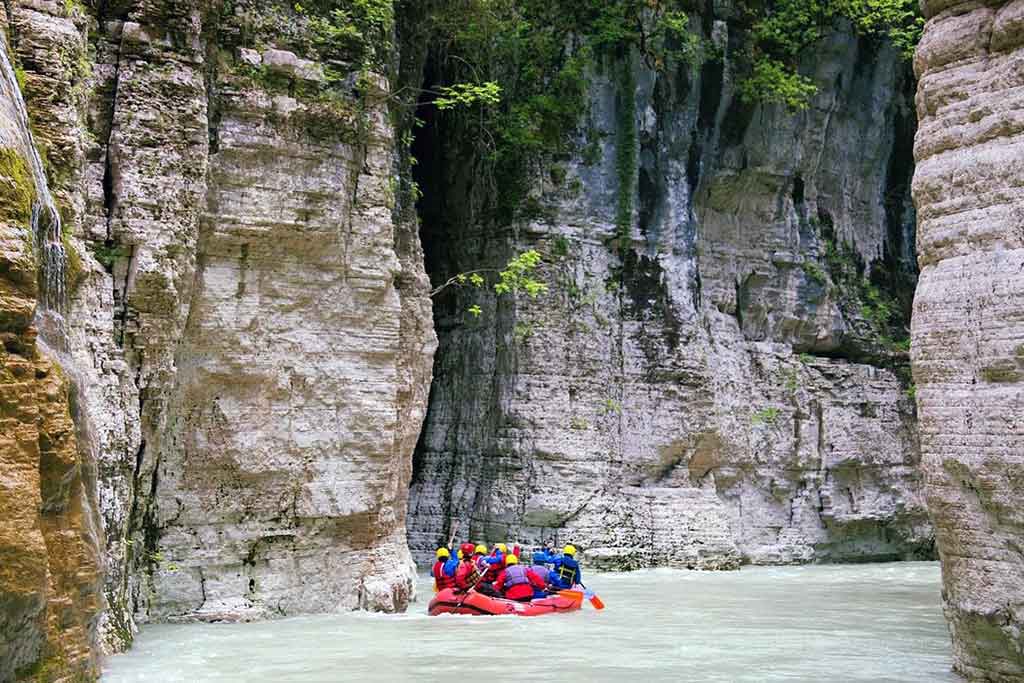 Erzeni River Canyon